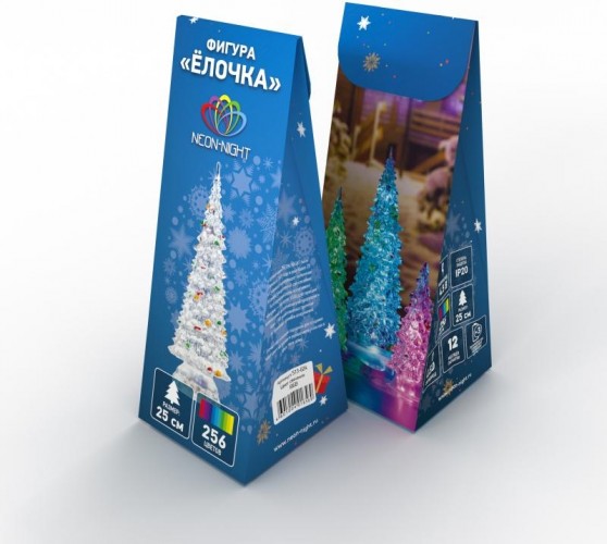 Фигура светодиодная Neon-Night "Елочка" 25 см 513-024 - изображение 5