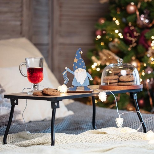 Фигурка деревянная Neon-Night Гном с носком 15х4х17 см 504-009 - изображение 3