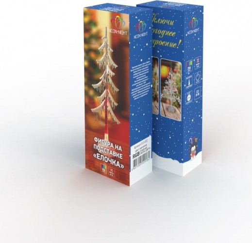 Фигурка Neon-Night "Елочка" на подставке 25 см 513-032 - изображение 5