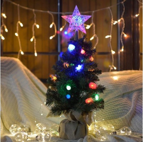 Фигурка светодиодная Neon-Night "Звезда на елку" RGB, 10 LED, 17 см 501-002 - изображение 3