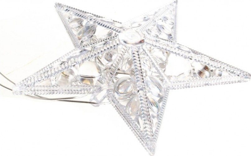 Фигурка светодиодная Neon-Night "Звезда на елку" RGB, 10 LED, 17 см 501-002 - изображение 2