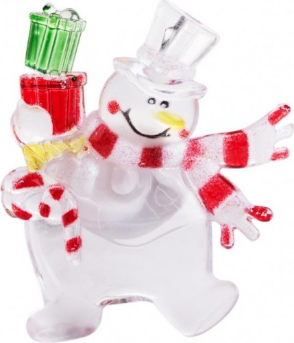 Фигурка светодиодная Neon-Night "Снеговик с подарком" 501-022