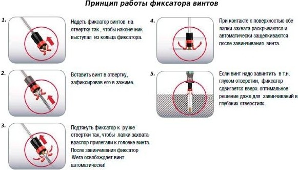 Фиксатор винтов WERA 1440/1442 SB 2 предмета WE-073680 WE-073680 - изображение 2