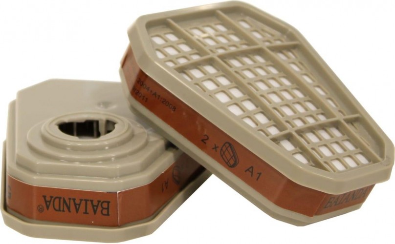 Фильтр для защиты от газов и паров BAIANDA 5117 A1, 2шт