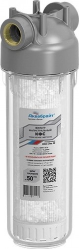 Фильтр-дозатор АКВАБРАЙТ АБФ-КФС-10/ 34 SLIM LINE 3/4" АБФ-КФС-10/34