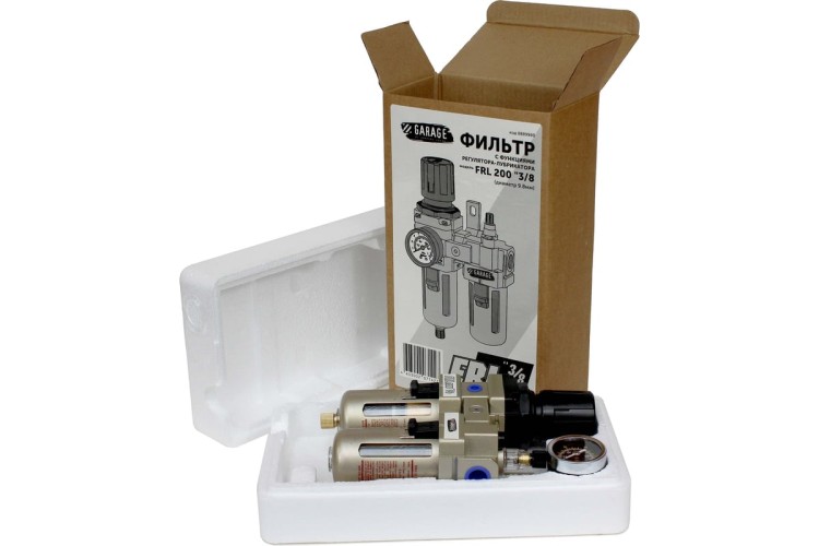 Фильтр Garage Garage FRL 3/8 регулятор-лубрикатор 8889980 - изображение 4