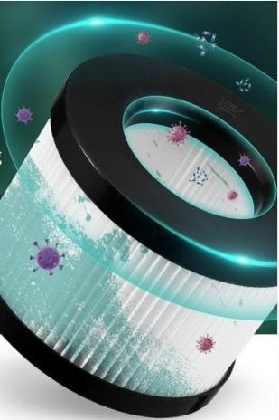 Фильтр GAUSS GR002 с ультрафиолетовым излучением, антибактериальный с - изображение 3