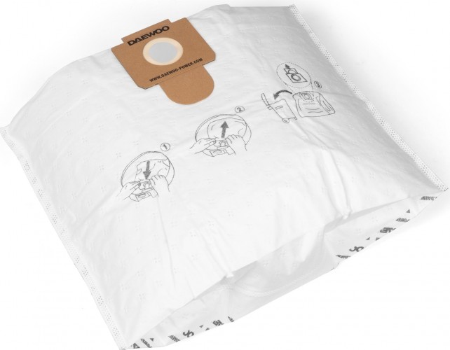 Фильтр-мешок DAEWOO DAVC 25TB синтетический 3 шт. - изображение 3