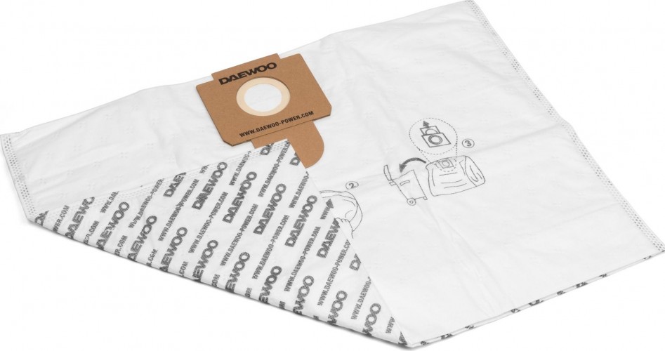 Фильтр-мешок DAEWOO DAVC 25TB синтетический 3 шт. - изображение 4