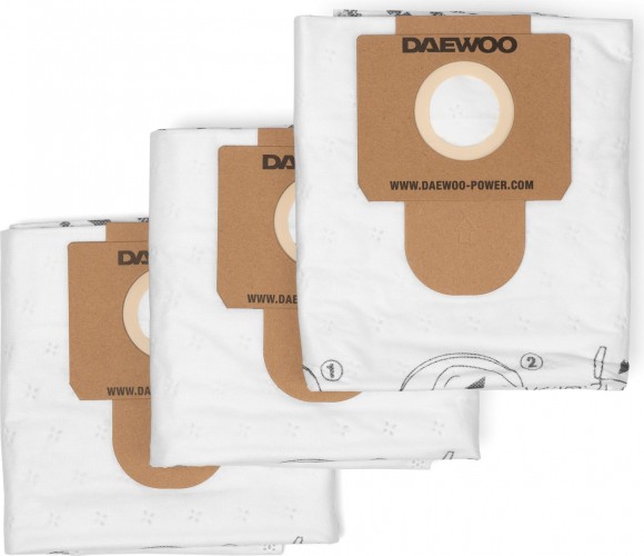 Фильтр-мешок DAEWOO DAVC 25TB синтетический 3 шт. - изображение 2