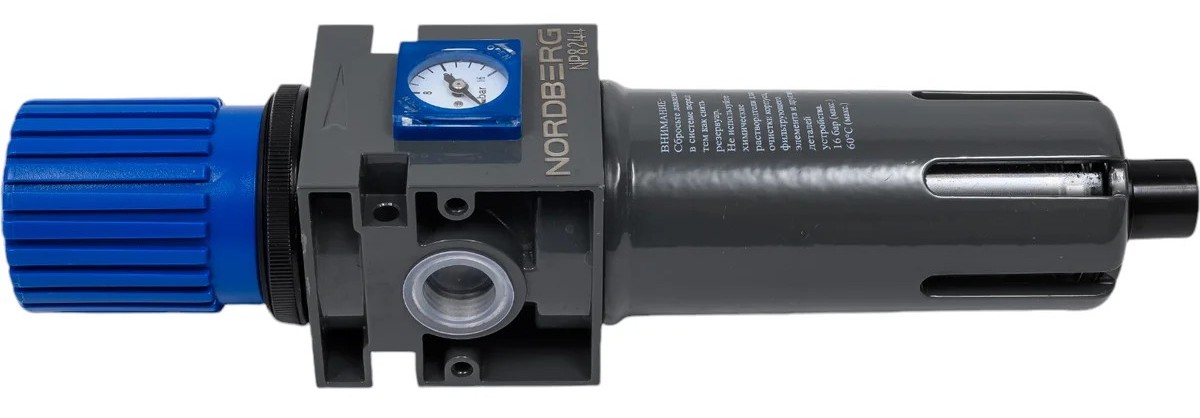 Фильтр NORDBERG NP8244 воздушный с редуктором, ½" - изображение 2