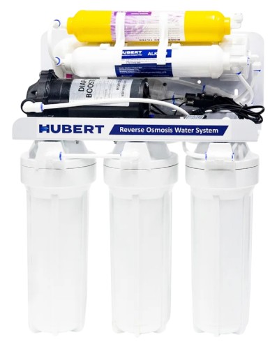 Фильтр под мойку HUBERT 6 ступеней (минерализатор) с насосом 6F50PTFL