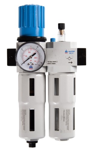 Фильтр с регулятором и лубрикатором МАСТАК 690-41 1/2"