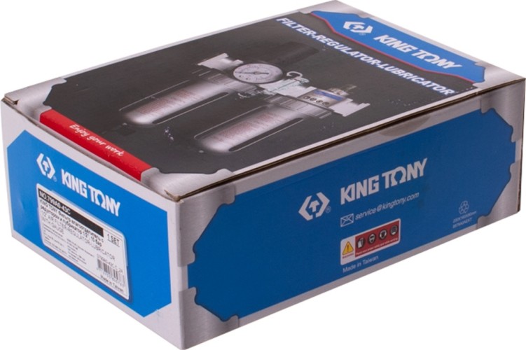 Фильтр с регулятором и лубрикатором KING TONY 799A0-43C 1/2" - изображение 3
