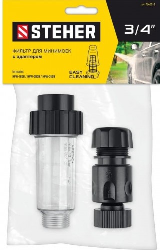 Фильтр Steher 75402-2 универсальный для минимоек, адаптер 3/4"