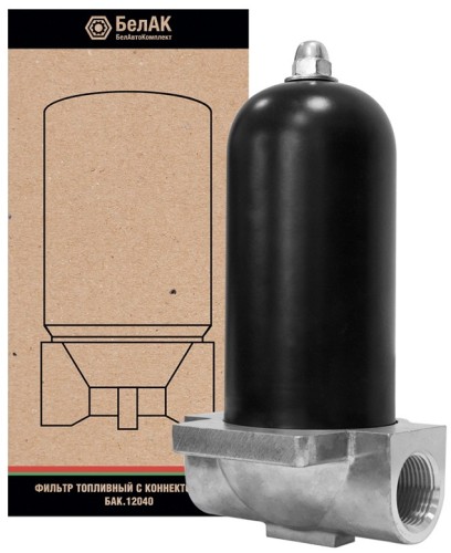 Фильтр топливный БелАК 1" (для ТРК «Атлант» и др.) БАК.12040