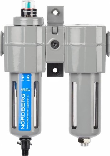 Фильтр воздушный NORDBERG NP8534 тонкой очистки, 0,01 мкм + осушитель ½" ЦБ-00015107