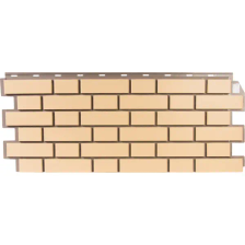 Фасадная панель FineBer Кирпич облицовочный цвет жёлтый - изображение 6