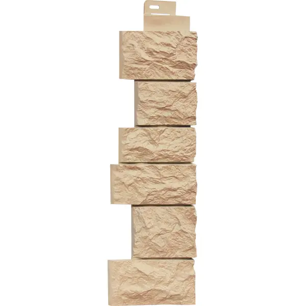 Угол наружный FineBer Камень дикий цвет терракотовый - изображение 2