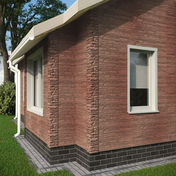 Угол наружный FineBer Скала цвет жёлто-коричневый - изображение 2