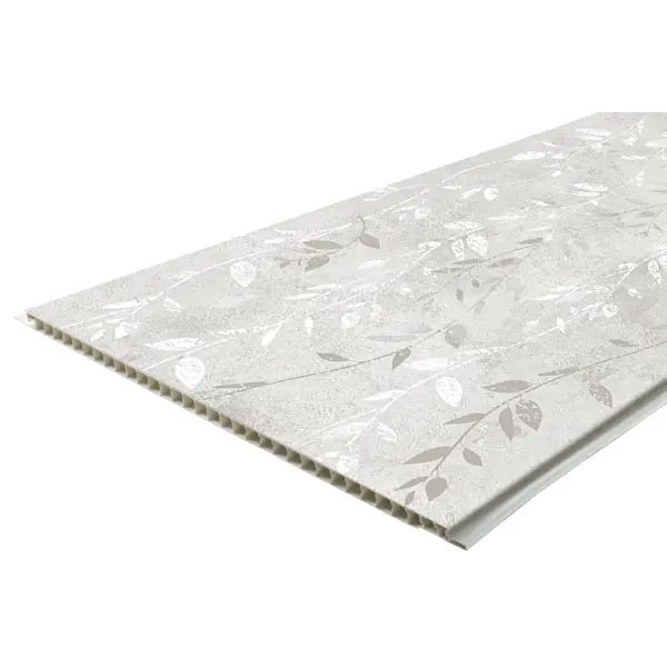 Панель ПВХ Fineber Селена серая 2700x250x5 мм 0.675 м2 - изображение 4