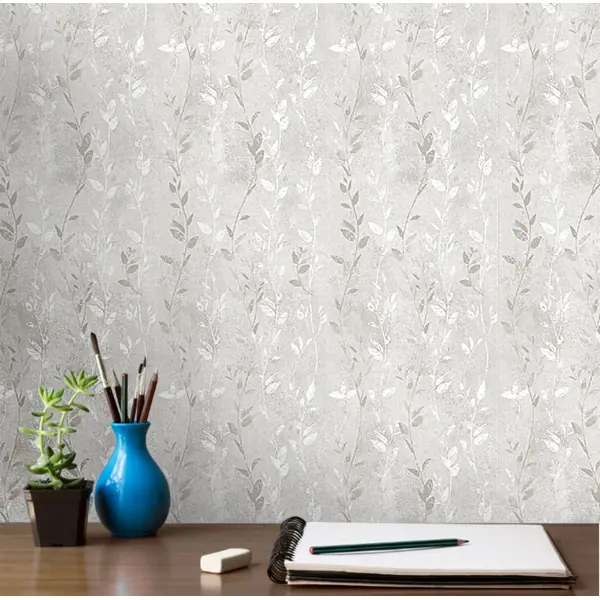 Панель ПВХ Fineber Селена серая 2700x250x5 мм 0.675 м2 - изображение 6