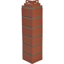 Угол наружный для фасадных панелей Fineber Кирпич облицовочный керамический - изображение 3