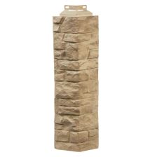 Угол наружный для фасадных панелей Fineber Скала цвет песочный - изображение 3