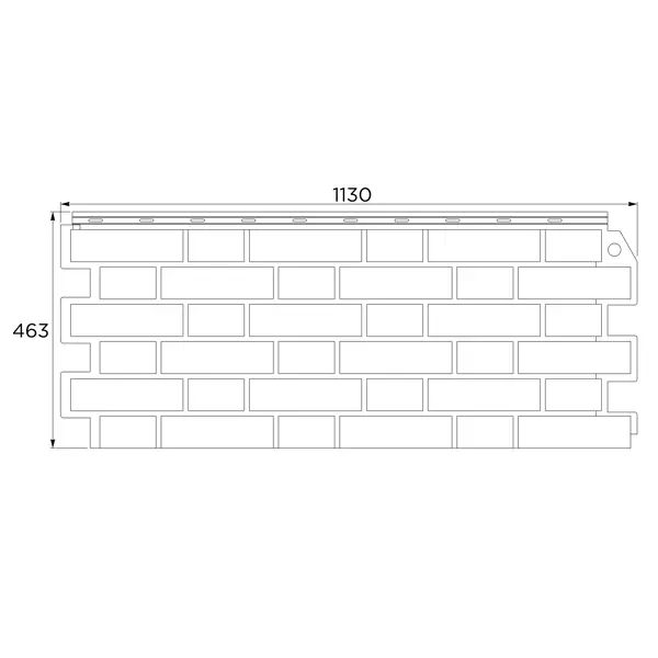 Фасадная панель FineBer Кирпич облицовочный Britt - изображение 4