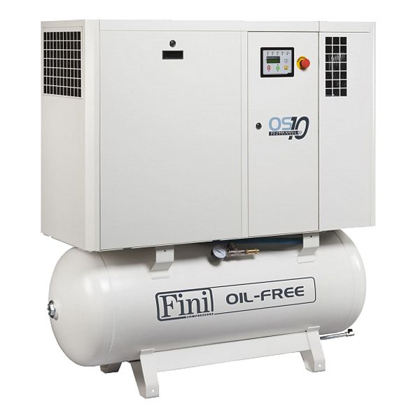 Спиральный безмасляный компрессор с осушителем FINI OS 1008-270F ES TA