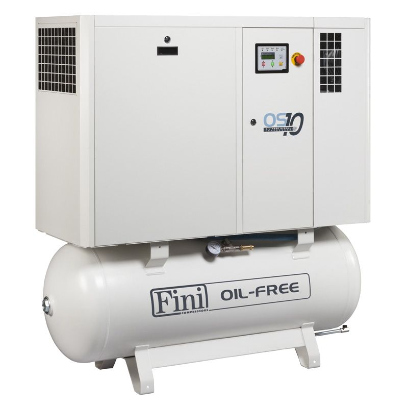Спиральный безмасляный компрессор с осушителем FINI OS 1508-270F ES TA