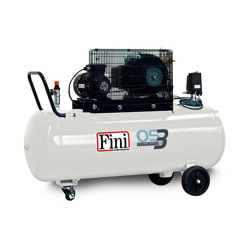 Спиральный безмасляный компрессор FINI OS 308-200F без кожуха