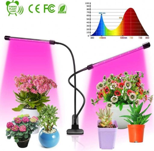 Фитосветильник GLANZEN RPD-0005-15-fito светодиодный для растений - изображение 2