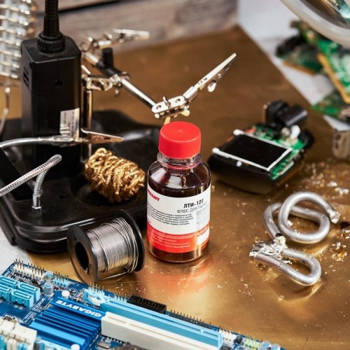 Флюс для пайки REXANT ПР3627 лти-120, 100 мл, флакон 09-3627 - изображение 3