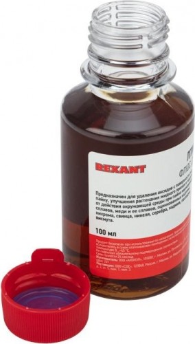 Флюс для пайки REXANT ПР3627 лти-120, 100 мл, флакон 09-3627 - изображение 2