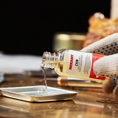 Флюс для пайки REXANT ПР3640 скф (спирто-канифольный), 30 мл, флакон 09-3640 - изображение 4