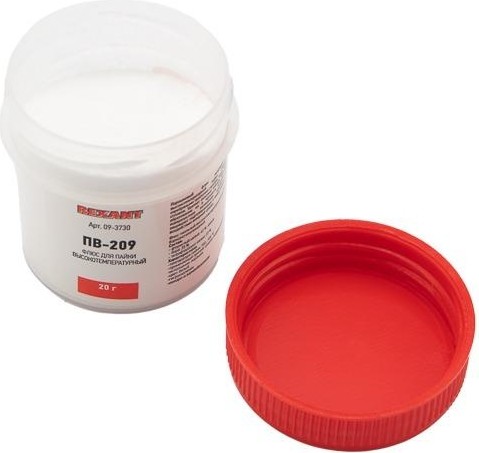 Флюс для пайки REXANT ПВ-209 высокотемпературной 20 г 09-3730 - изображение 2