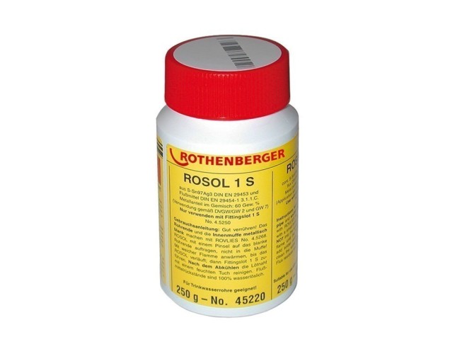 Флюс ROTHENBERGER ROSOL 1S 45220 пастообразный, 250 г