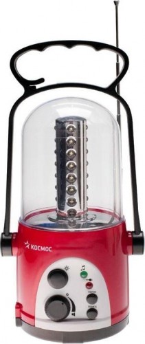 Фонарь аккумуляторный КОСМОС Ac6010LED_radio кемпинговый с радио KOCAc6010LED_radio