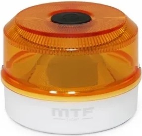 Фонарь аварийный автономный MTF LIGHT HELP SIGNAL светодиодный янтарный свет с батареей, IP65 F01AA
