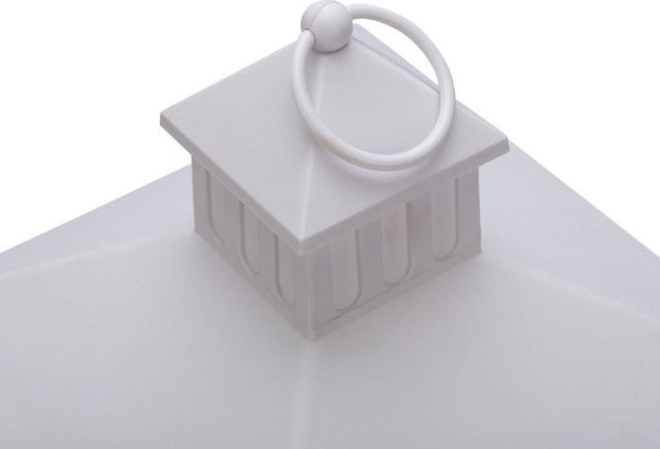 Фонарь декоративный (фигура) с тремя свечами Neon-Night 513-071 белый корпус, 24х24х40 см, теплый белый - изображение 5