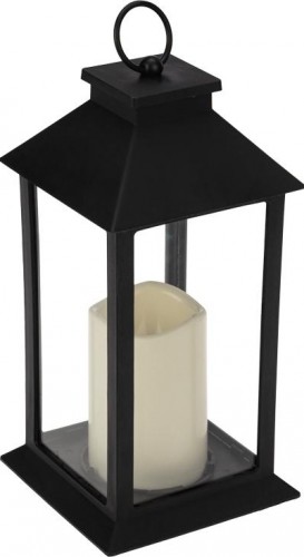Фонарь декоративный Neon-Night 513-045 со свечкой 14x14x29 см, теплый белый