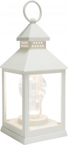 Фонарь декоративный Neon-Night 513-052 с лампочкой 10,5х10,5х24 см, теплый белый