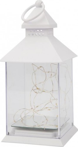 Фонарь декоративный Neon-Night 513-050 с Росой 10,7х10,7х23,5 см, теплый белый