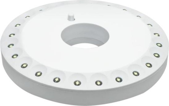 Фонарь GAUSS GFL003 кемпинговый 24led 300lm 3xaa белый магнит и караби GF003