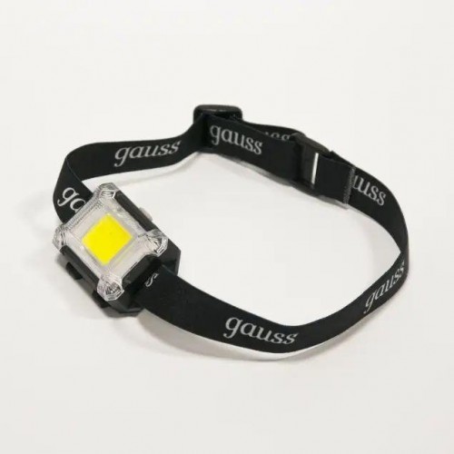 Фонарь GAUSS GFL304 налобный 3w 180lm 3xaaa led GF304 - изображение 4