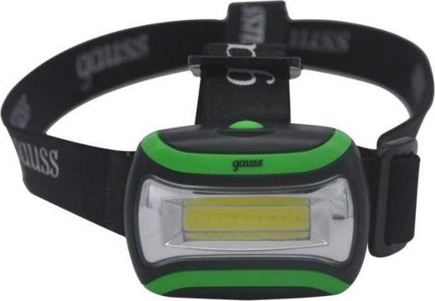 Фонарь GAUSS GFL307 налобный 3w 180lm 3xааа led GF307