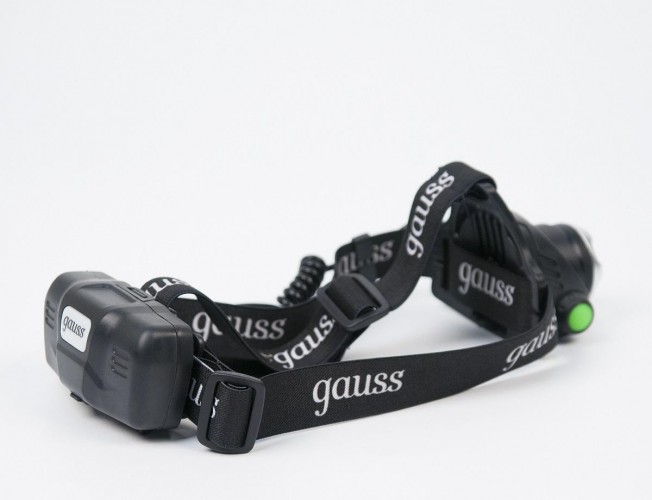 Фонарь GAUSS GFL407 налобный 5w 450lm li-ion 2400mah led GF407 - изображение 3