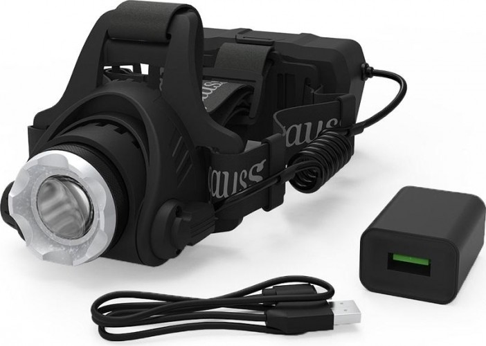 Фонарь GAUSS GFL407 налобный 5w 450lm li-ion 2400mah led GF407 - изображение 5