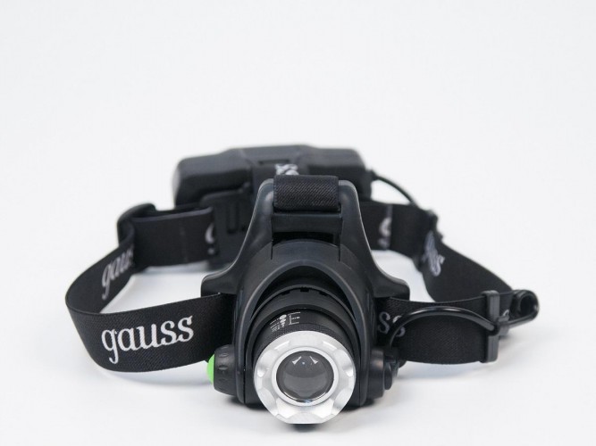 Фонарь GAUSS GFL407 налобный 5w 450lm li-ion 2400mah led GF407 - изображение 4